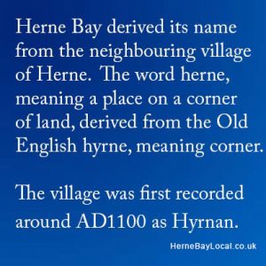 How Herne Bay got its name